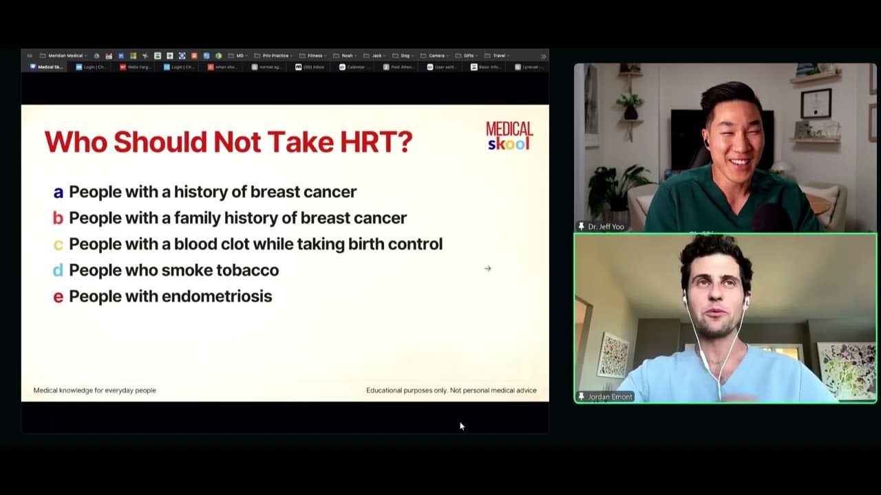 The HRT session with Dr. Jordan Emont